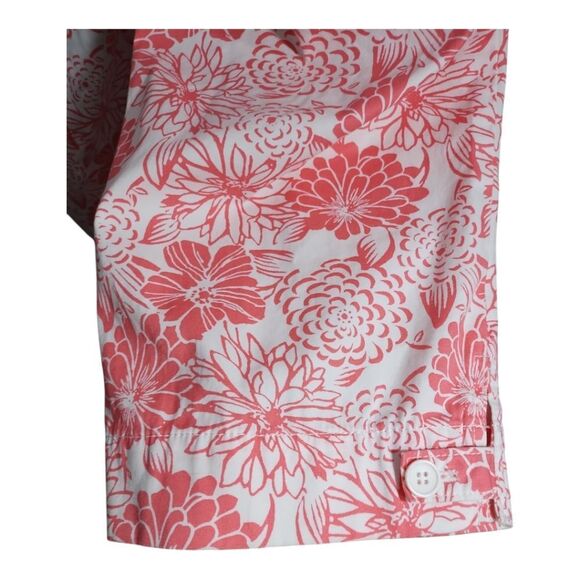 Talbots Woman PlusSize The Perfect Skimmer Floral Cropped Casual Preppy Pant 22W - Picture 5 of 7